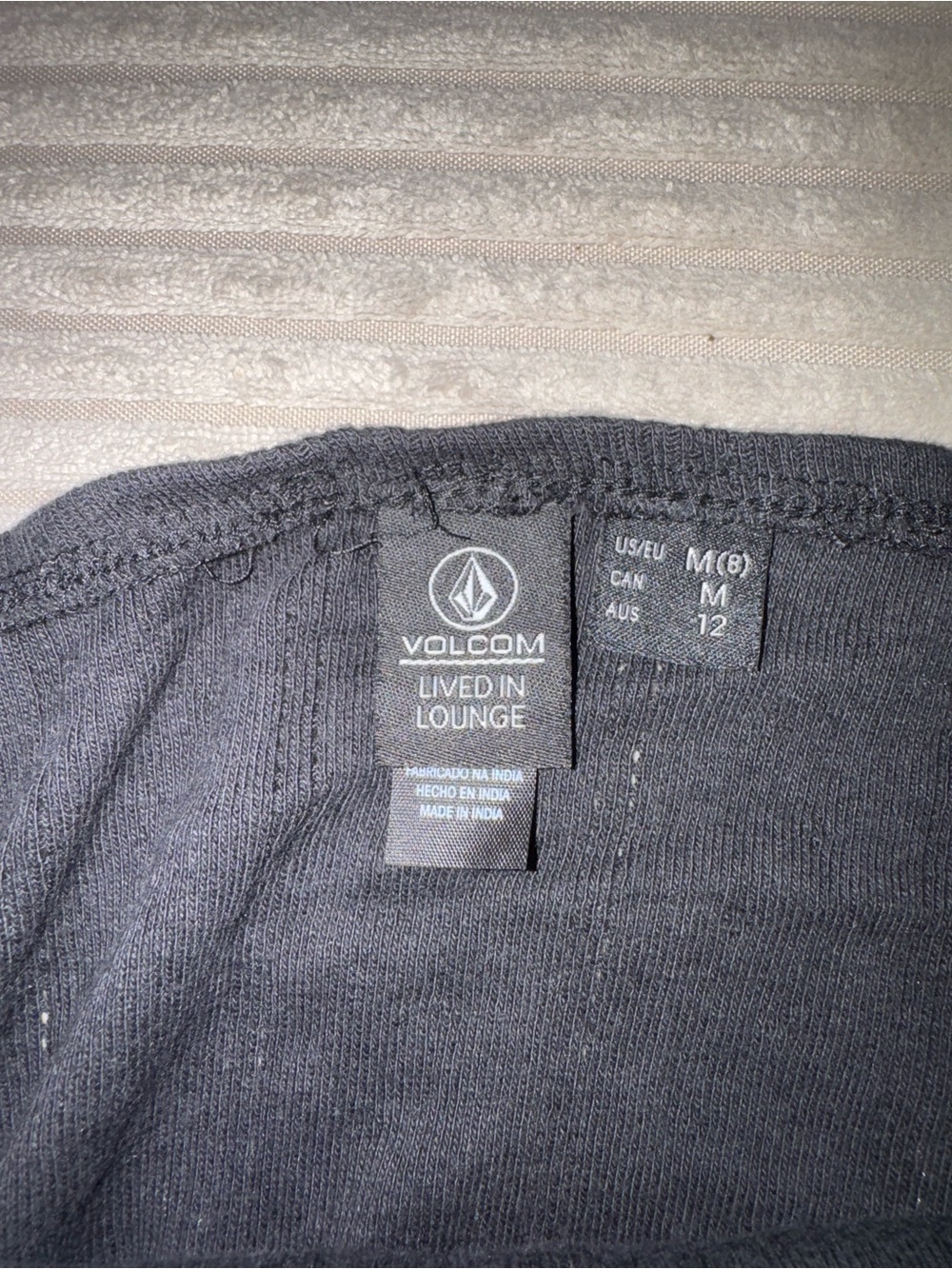 Volcom Black Button-Front Cami Top - Picture 4 of 4